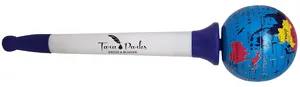 Custom Rotating Globe Pen