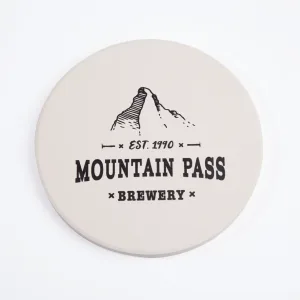 Custom Logo Ceramic Coasters