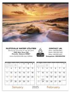 Custom Scenes of America Calendar