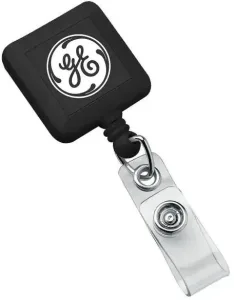 Square Retractable Badge Holder