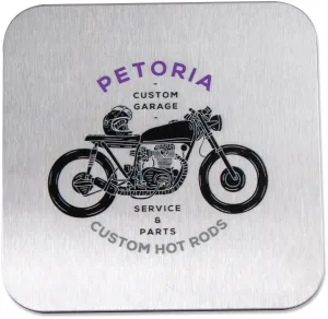 Personalized Stainless Steel Coasters - Square