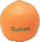 Personalized Tangerine Stress Reliever