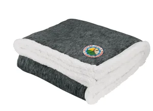 Custom Two-Tone Sherpa Throw
