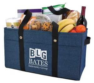 Custom Two-Tone Utility Tote Bag