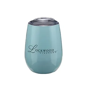 Vino Stainless Steel Stemless Wine Glass