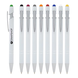 Custom White Stylus Pens