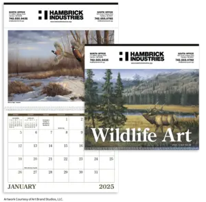 Custom Wildlife Art Calendar