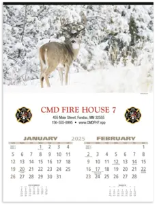 Custom Wildlife Calendar