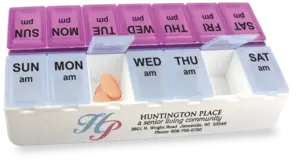 Custom Daily Reminder 7-Day Medicine Tray