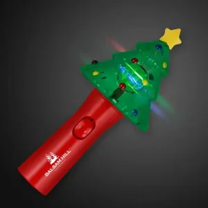 Deluxe Christmas Tree Wand with Spinning Lights