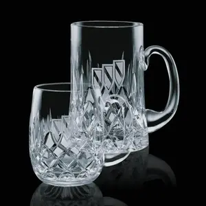 Customizable Denby Crystal Beer Stein for Powerful Branding