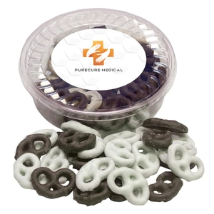 Designer Plastic Tray - Chocolate Covered Pretzel