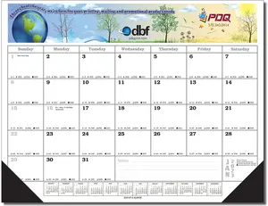 Desk Planner Blotter Calendar (Full-Color)