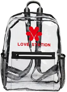 Clear TPU Backpack - Promotional Logo Brand