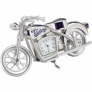 Custom Printed Die Cast Motorcycle Clock