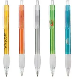 Diva Translucent Branded Pen - Comfort Grip for Easy Use (Max 60 chars)