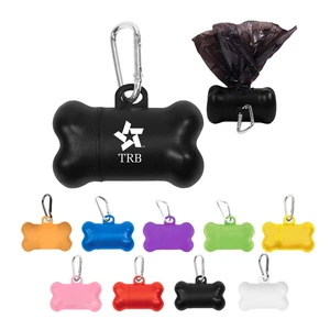 Custom Dog Bone Baggie Dispenser