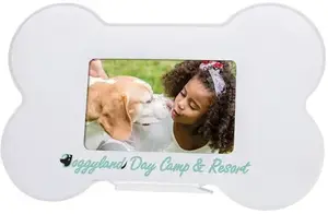 Custom Printed Dog Bone Photo Frame