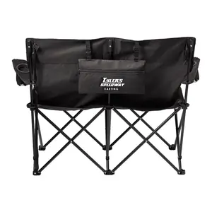 Custom Double Seater Folding Chair with Pouch