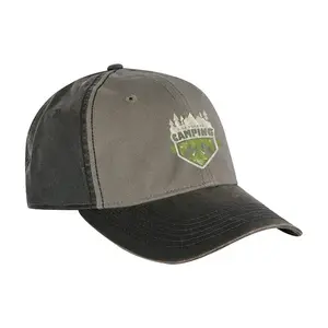 Dri Duck 3701 Field Colorblock Waxy Back Cap