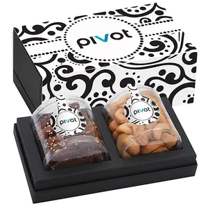 Dual Compartment Cylinder Gift Set