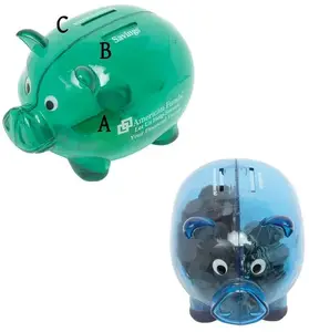 Promotional Dual Savings Piggy Bank