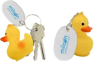 Branded Duck Key Chain