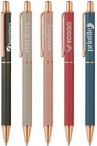 Duet Softy Rose Gold Pen - Laser