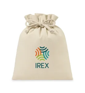 Eco-conscious Canvas Drawstring Gift Bag - Large