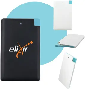 UL Certified 2500mAh Power Bank with Android & Apple Connectors