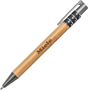 Eco-Friendly Eliot Bamboo Pen with Custom Imprint