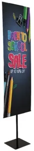 Everyday Heavy-Duty Banner Display Single-Sided Kit