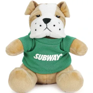 Extra Soft Plush Bulldog (7")