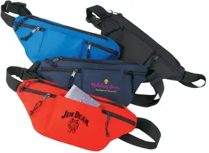 Personalized Zippered Fanny Pack (4 Pockets)