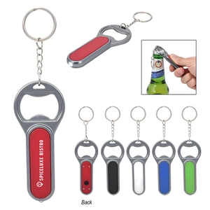 Fiesta Key Chain with Bottle Opener & LED Light