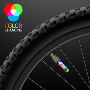 Flashing LED Valve Bicycle Light for Tires