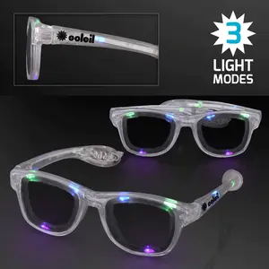 Flashing Multicolor Sunglasses