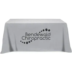 Flat 4-sided Table Cover - fits 6 foot standard table: Poly-Cotton