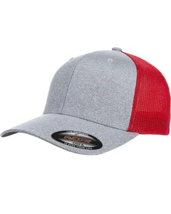 Flexfit Adult Poly Mélange Stretch Mesh Cap