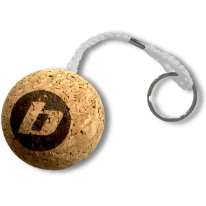 Floatie Recycled Cork Keychains: Circle