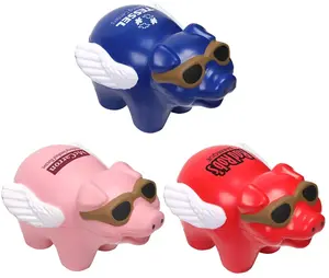 Custom Flying Pig Stress Reliever