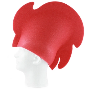 Foam Rooster Comb Hat