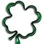 Four Leaf Clover Inkbend Standard, Bent Pen