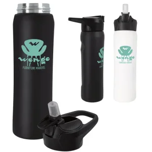 Custom Fran Vacuum Sport Bottle - 18 oz.