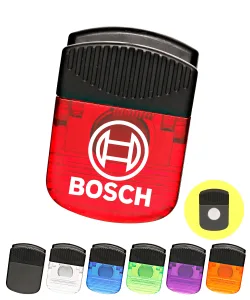 Frosted Magnetic Memo Clip with Wide Square Base