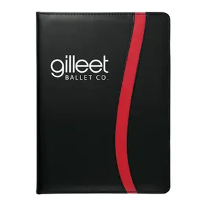 Personalized Session Padfolio with Notepad