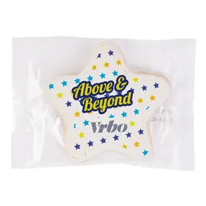 Full Color Custom Printed Cookie- Star