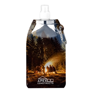 Full-Color Metro Collapsible Water Bottle