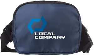 Full-Color Personalized Fanny Pack - Gray, Khaki, Navy Blue & Sage