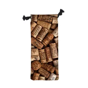 Full Color Polyester Wine Bag